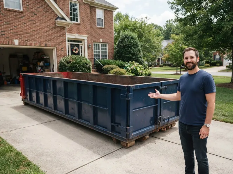 15-Yard Dumpster Rental in Charlotte, NC