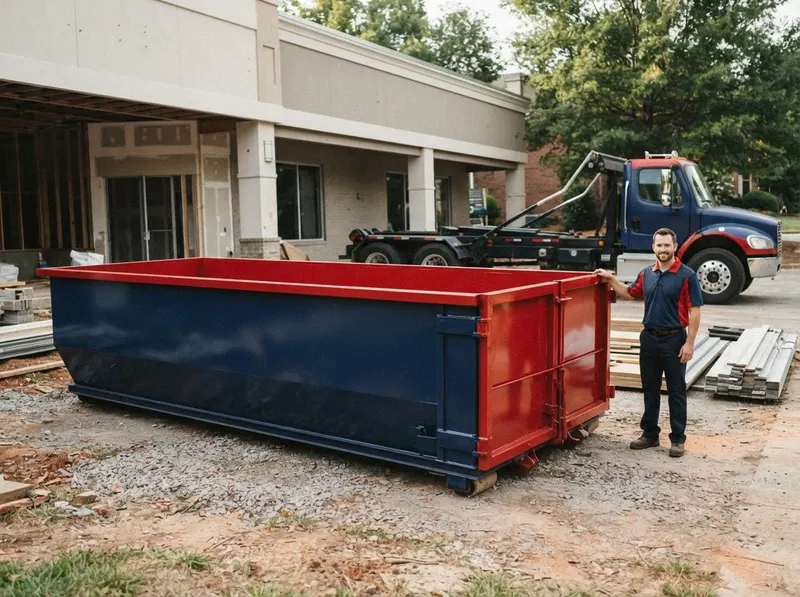 Commercial Account Dumpster Rental in Charlotte, NC