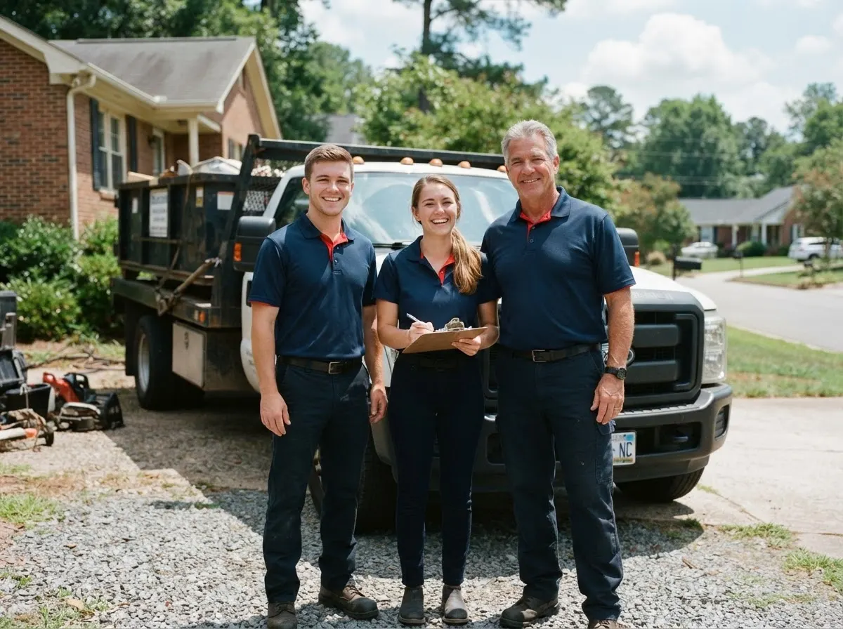 CityLoad Container Services dumpster team in Charlotte, NC